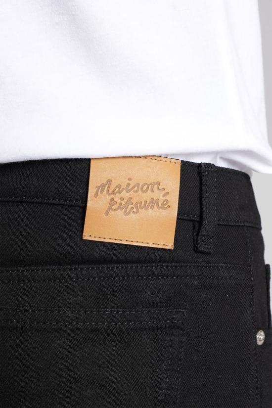 25FW 메종키츠네 데님 팬츠 428393 PM01109WD4018 Black - MAISON KITSUNE