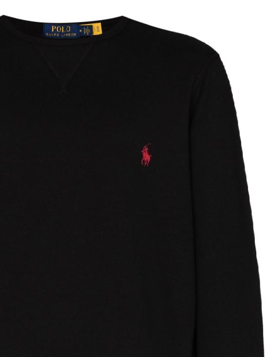 25FW 폴로 랄프로렌 긴팔 티셔츠 710766772 001 Polo black - POLO RALPH LAUREN