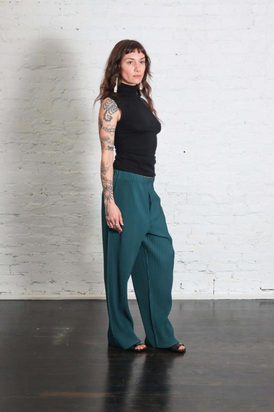  이세이 미야케 트레이닝/조거 팬츠 옴므 플리세  컬러 플리츠 1 - ISSEY MIYAKE