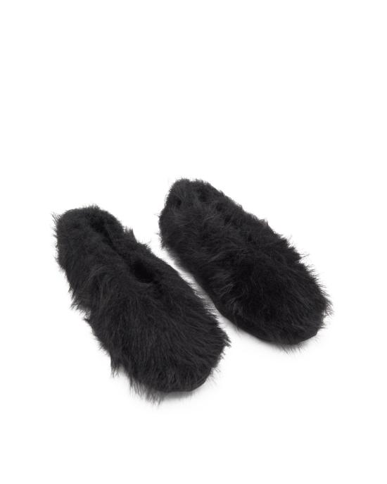 25FW 모스키노 플랫 슈즈 MA11300G0N 000 NERO - MOSCHINO