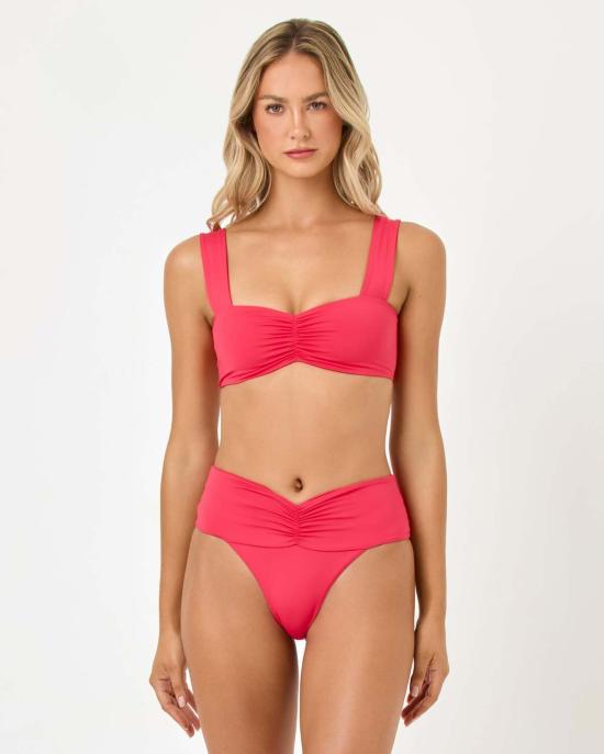  엘스페이스 비키니 수영복 LSpace 바르도 비키니 바텀 포우트 - L SPACE