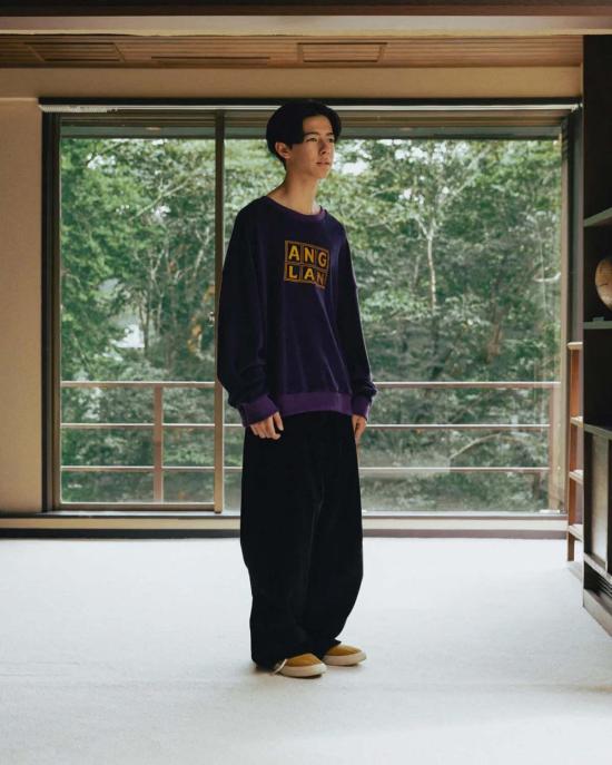  앵글런 숏팬츠 코듀로이 이지 벌룬 - ANGLAN