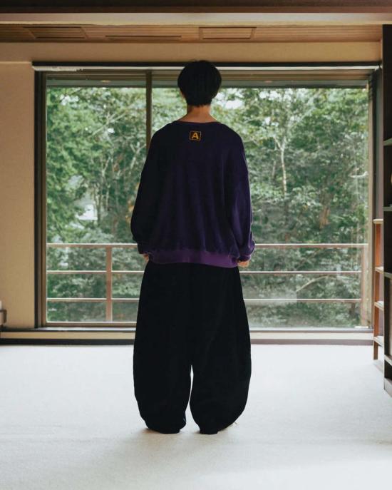  앵글런 숏팬츠 코듀로이 이지 벌룬 - ANGLAN