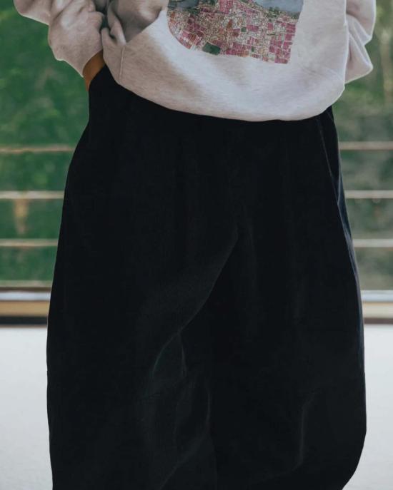  앵글런 숏팬츠 코듀로이 이지 벌룬 - ANGLAN