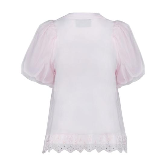 26SS 시몬로샤 반팔 티셔츠 5397T 0553 pink - SIMONE ROCHA