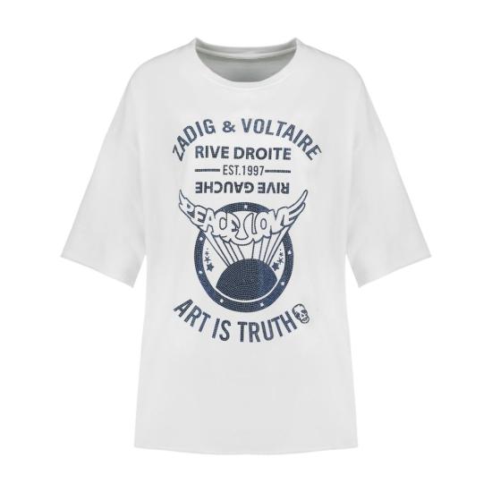 26SS 자딕앤볼테르 반팔 티셔츠 JWTS02903 103 multicolor