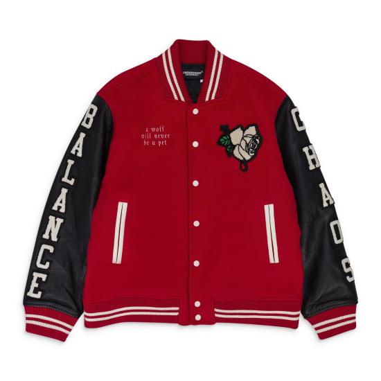  언더커버 봄버 자켓 UNDM3FRJP004RD RED DOM