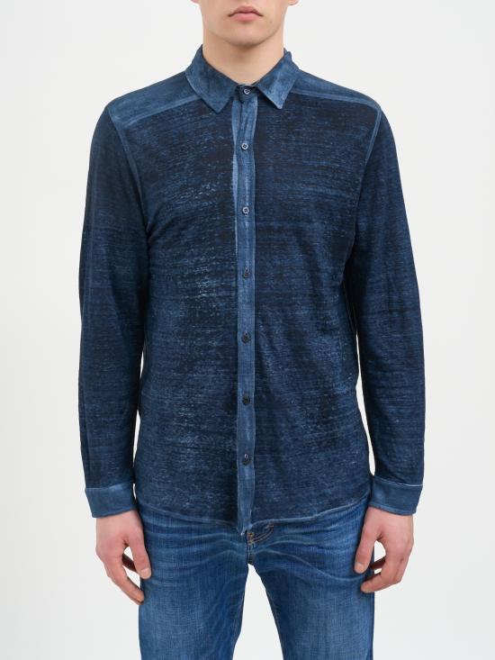 26SS 아방도이 긴팔 셔츠 N226SU4502JLIVHV00057 Blue