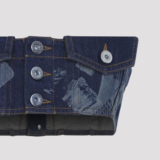 26SS 장 폴 고티에 데님 셔츠 2601WBR014D027 57 VINTAGE BLUE - JEAN PAUL GAULTIER