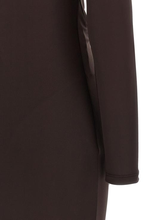 26SS 엘리자베타프랜치 롱 원피스 ABR1461E2EV9 Brown - ELISABETTA FRANCHI