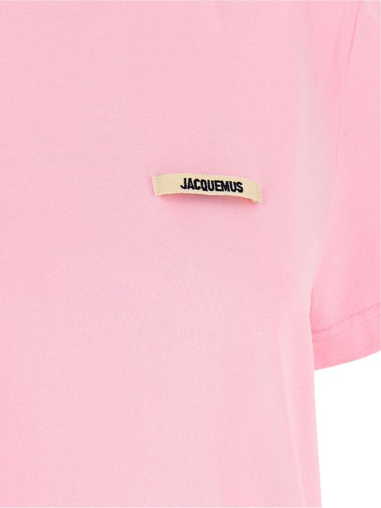 26SS 자크뮈스 반팔 티셔츠 25HTSW00550AJ00029431 Pink - JACQUEMUS