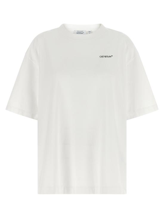 26SS 오프화이트 반팔 티셔츠 OWAA13FS26JER00101100110 White