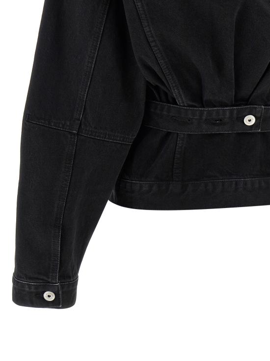 26SS 자크뮈스 데님 자켓 25HJAW00027AD00039990 Black - JACQUEMUS