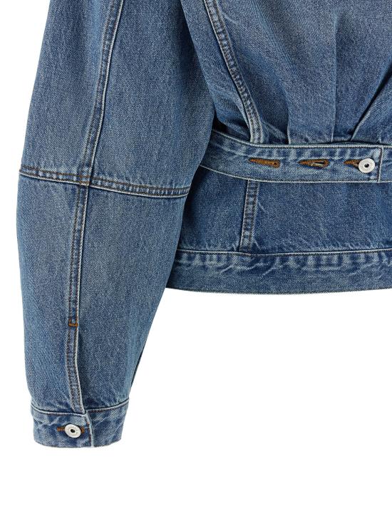 26SS 자크뮈스 데님 자켓 25HJAW00027AD0003833C Blue - JACQUEMUS