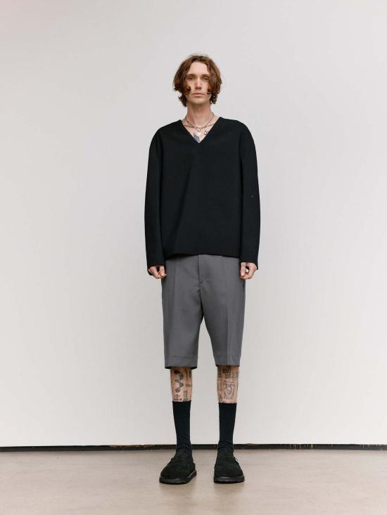  질샌더 자켓 Jil Sander 울 풀오버 블루종 재킷 - JIL SANDER