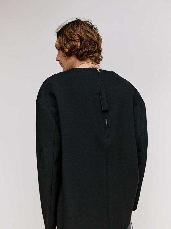  질샌더 자켓 Jil Sander 울 풀오버 블루종 재킷 - JIL SANDER