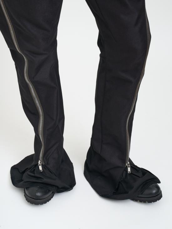 26SS 릭 오웬스 스트레이트 팬츠 NRU01F2343CDU09 Black - RICK OWENS