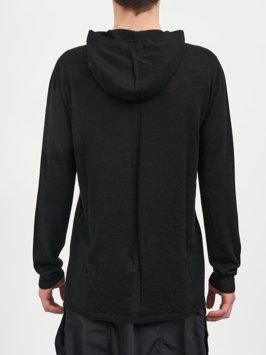 26SS 릭 오웬스 스웨터 NRU01F2623M09 Black - RICK OWENS