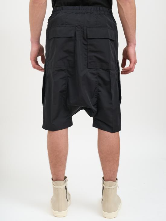 26SS 릭 오웬스 숏팬츠 NRU01F2389FT09 Black - RICK OWENS