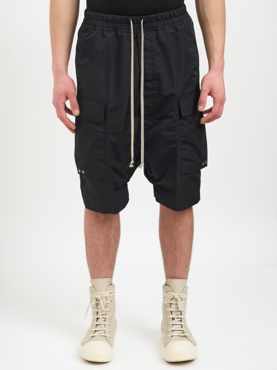 26SS 릭 오웬스 숏팬츠 NRU01F2389FT09 Black