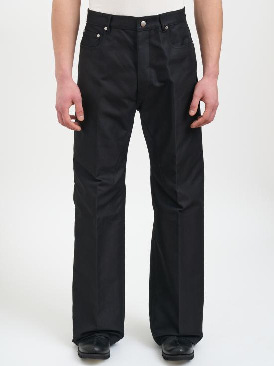 26SS 릭 오웬스 스트레이트 팬츠 NRU01F2333CDU09 Black