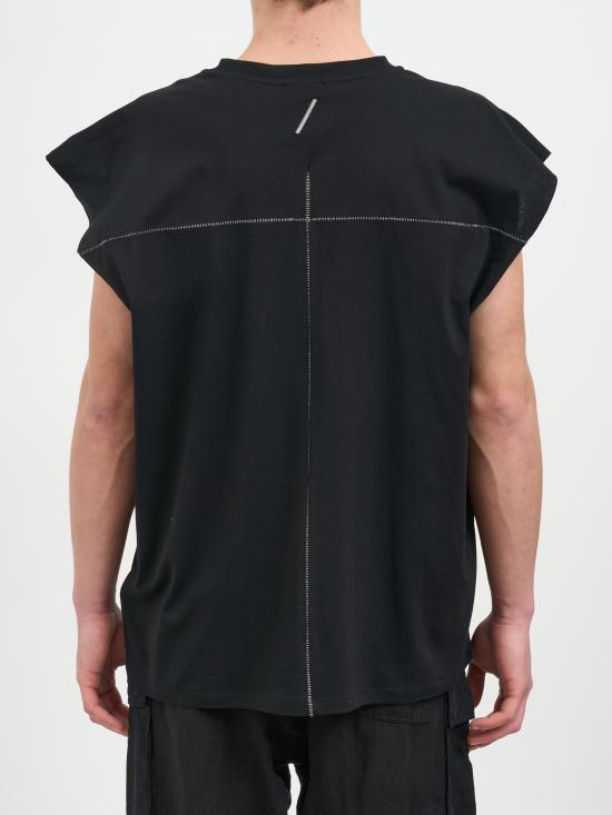 26SS 톰크롬 반팔 티셔츠 NMTS925BLACK Black - THOM KROM