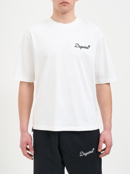 26SS 디스퀘어드2 반팔 티셔츠 NS74GD1525D20106100 White