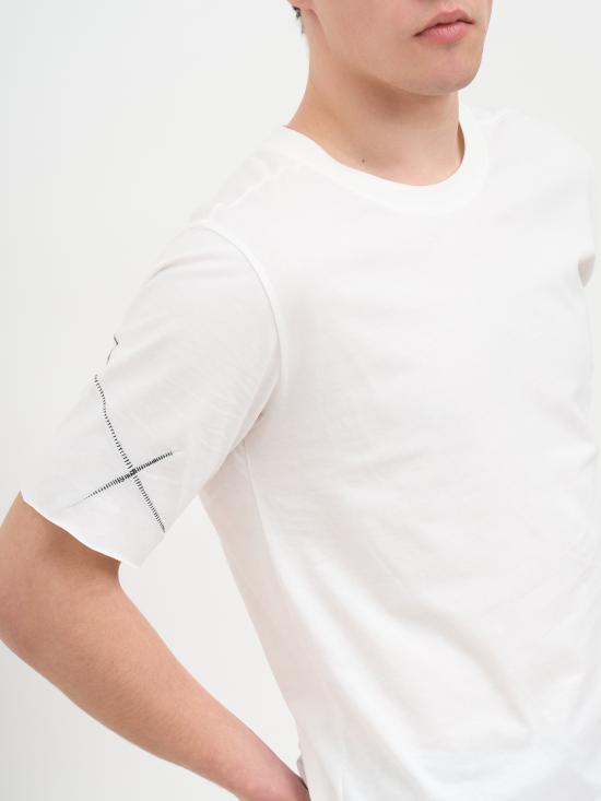 26SS 톰크롬 반팔 티셔츠 NMTS924OFFWHITE White - THOM KROM