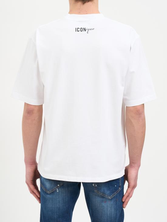 26SS 디스퀘어드2 반팔 티셔츠 NS78GD0112D20033100 White - DSQUARED2