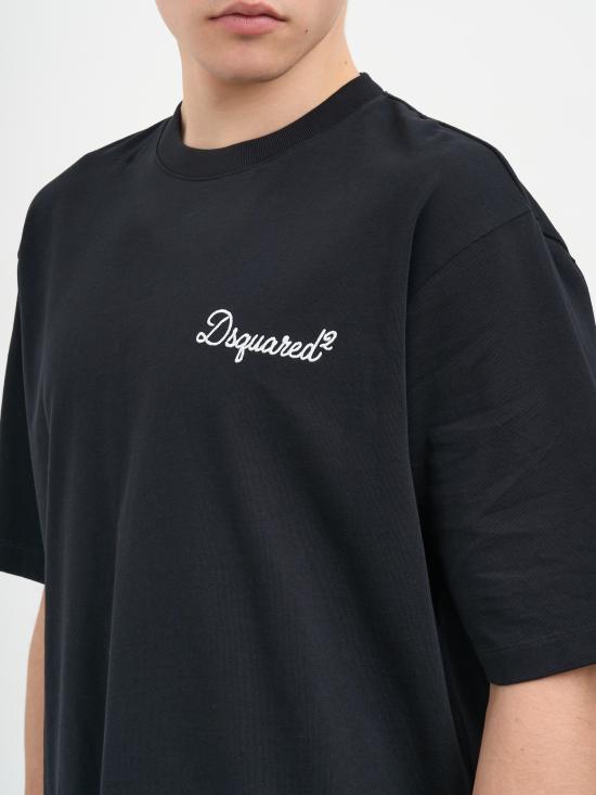 26SS 디스퀘어드2 반팔 티셔츠 NS74GD1525D20106900 Black - DSQUARED2