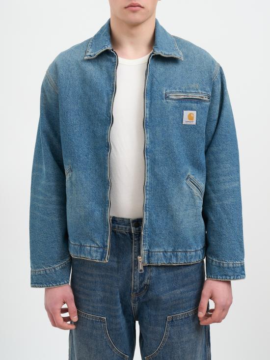 26SS 칼하트 WIP 데님 자켓 NI03625901B7 Blue - CARHARTT WIP
