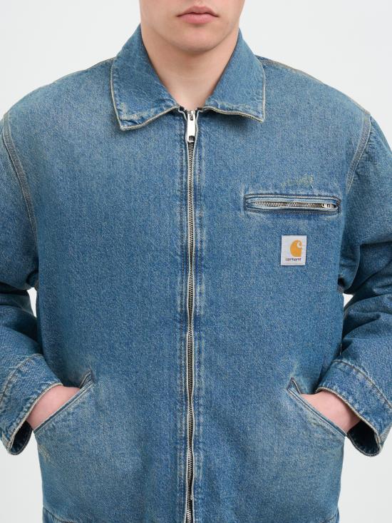 26SS 칼하트 WIP 데님 자켓 NI03625901B7 Blue - CARHARTT WIP