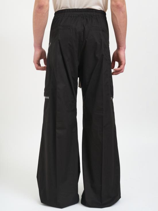 26SS 릭 오웬스 스트레이트 팬츠 NRU01F2338P09 Black - RICK OWENS