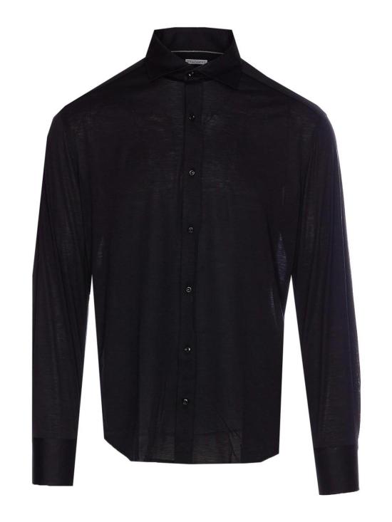 26SS 브루넬로 쿠치넬리 프렌치 칼라 셔츠 MD8216686C101