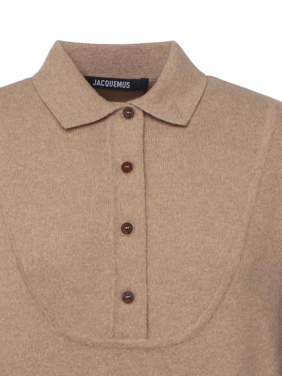 26SS 자크뮈스 스웨터 25HSWW00623AK00276 150 Beige - JACQUEMUS