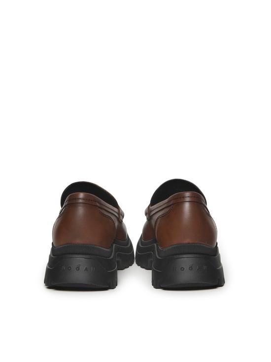26SS 호간 로퍼 HXM6920FT30QTU S013 BROWN - HOGAN