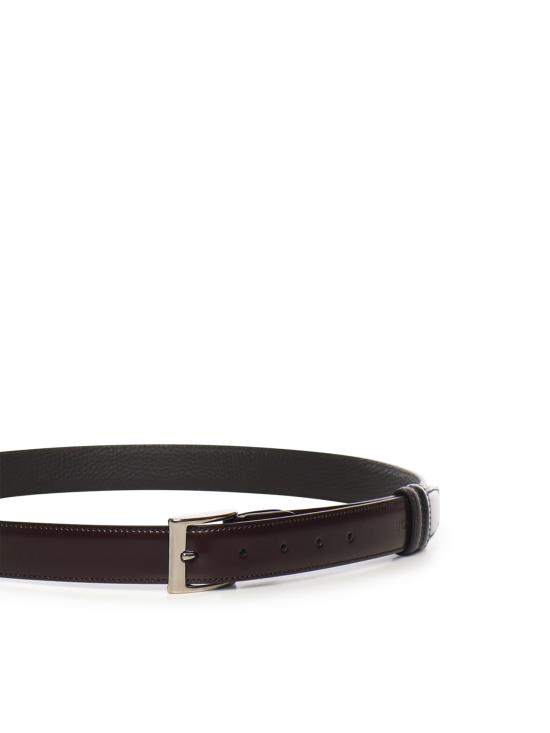 26SS 호간 가죽 벨트 KFMC00N1100QR0 0531 Brown black - HOGAN