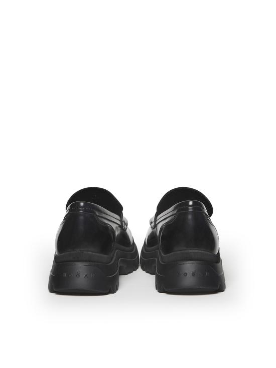 25FW 호간 로퍼 HXM6920FT30UDW B999 Black - HOGAN