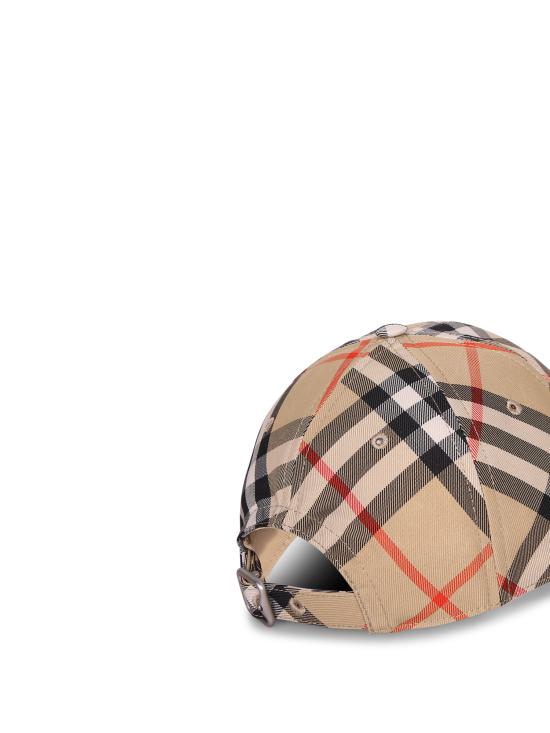 26FW 버버리 자수 캔버스 베이스볼 캡 8100741 B9368 Beige - BURBERRY
