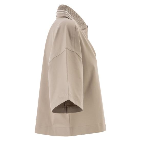 26SS 브루넬로 쿠치넬리 폴로 티셔츠 ML946SP105 BEIGE - BRUNELLO CUCINELLI