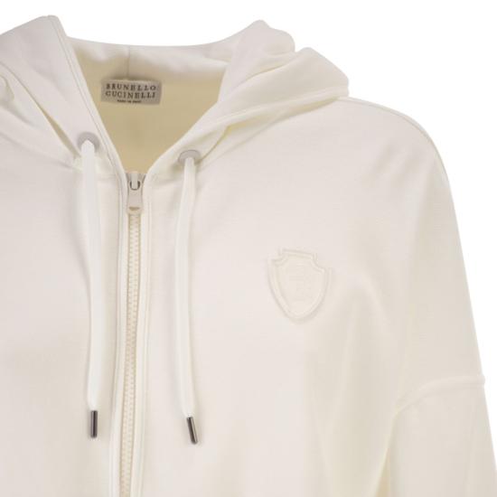 26SS 브루넬로 쿠치넬리 스웨터 MG927VT406 WHITE - BRUNELLO CUCINELLI