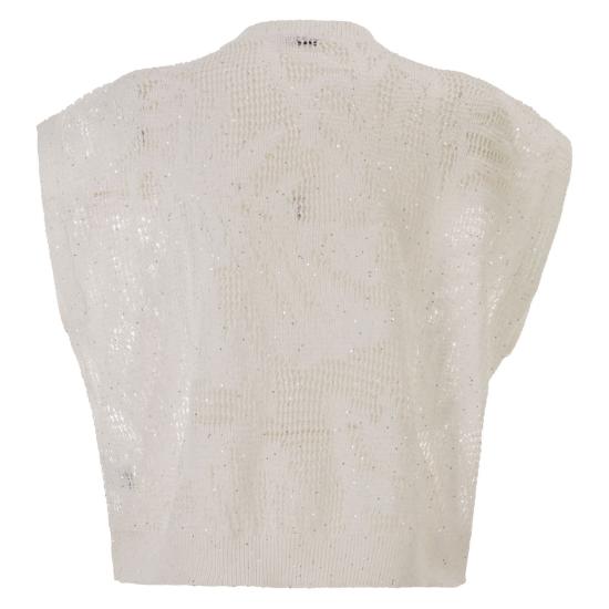 26SS 브루넬로 쿠치넬리 대즐링 워터 릴리 티셔츠 MDT771010 WHITE - BRUNELLO CUCINELLI