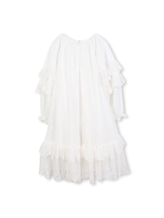 25FW [키즈] 끌로에 원피스 C20612K 117 WHITE - CHLOE