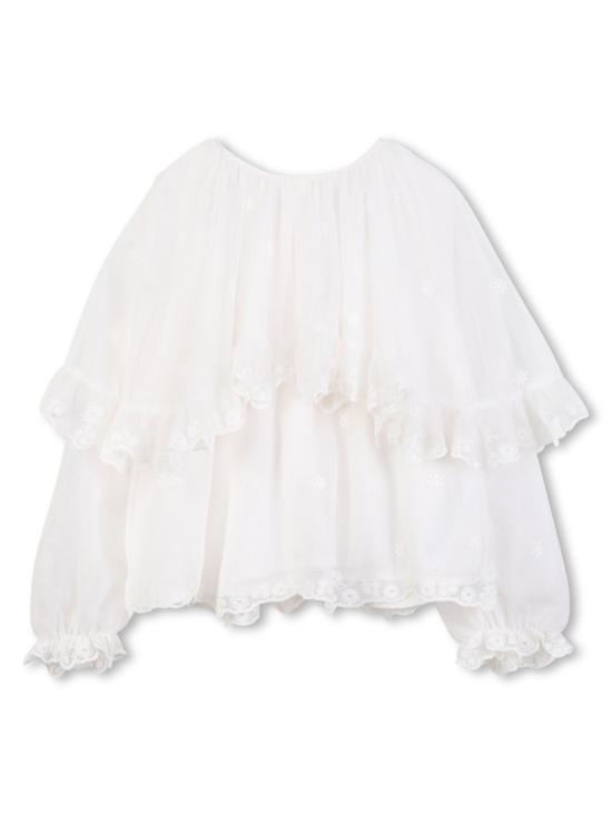 25FW [키즈] 끌로에 셔츠 C20800K 117 WHITE