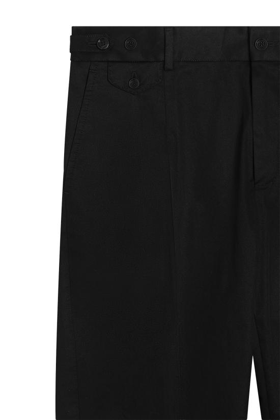 26SS 돌체앤가바나 스트레이트 팬츠 GP19VTFUFJR N0000 Black - DOLCE & GABBANA