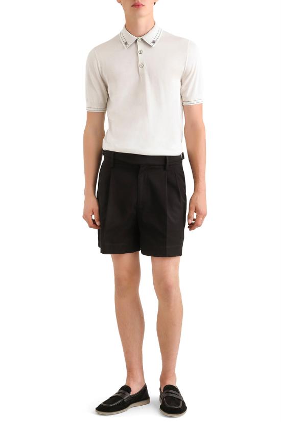 26SS 돌체앤가바나 폴로 티셔츠 GXZ02TJBSOI W0001 BIANCO NATURALE - DOLCE & GABBANA