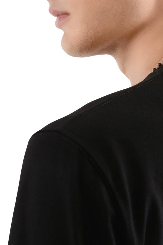 26SS 돌체앤가바나 반팔 티셔츠 G8RA2ZG7PZE N0000 Black - DOLCE & GABBANA