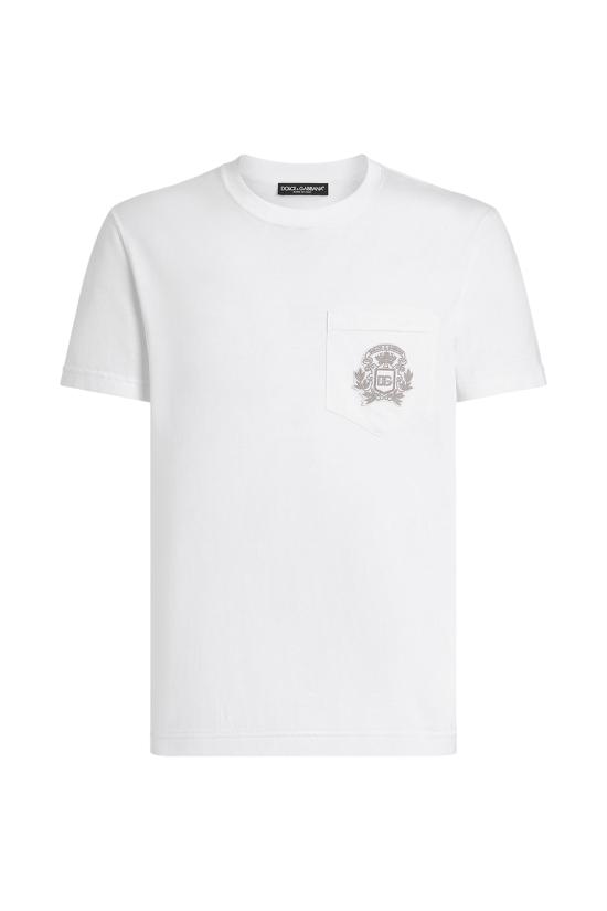 26SS 돌체앤가바나 반팔 티셔츠 G8RA2ZG7PZE W0800 White