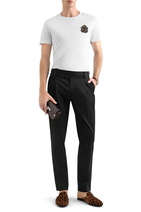 26SS 돌체앤가바나 반팔 티셔츠 G8PT1ZG7PZU W0800 White - DOLCE & GABBANA