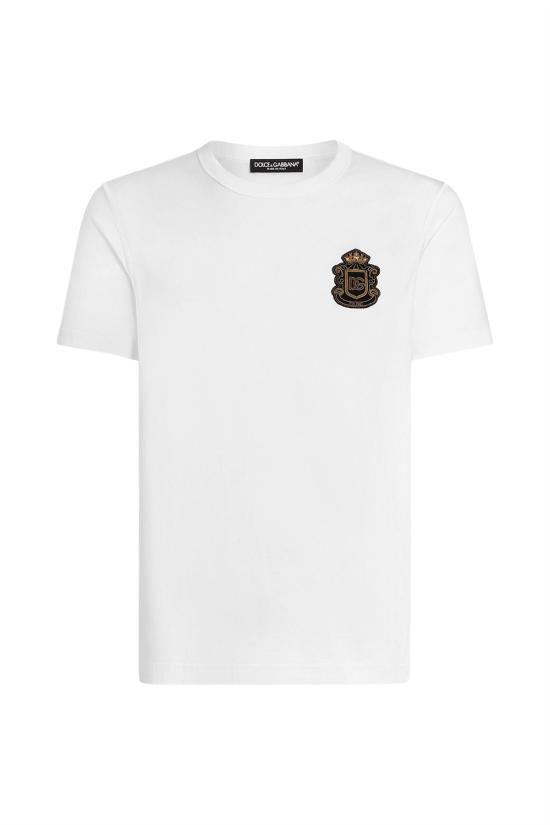 26SS 돌체앤가바나 반팔 티셔츠 G8PT1ZG7PZU W0800 White